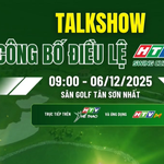 Nhiều thông tin đáng chờ đợi tại Talkshow công bố điều lệ giải Golf HTV Swing Cup 2025