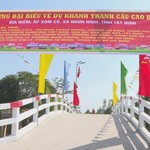 Tây Ninh khánh thành cầu Cao Đình Độ, mở lối giao thương cho người dân