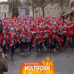 Hơn 11.000 Ông già Noel tham gia giải chạy Santa Dash