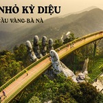 Vẽ cầu Vàng Bà Nà