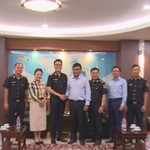 Chi cục Hải quan khu vực II chúc mừng HTV nhân kỷ niệm 100 năm Ngày Báo chí Cách mạng Việt Nam