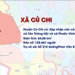 Xã Củ Chi được thành lập từ sáp nhập 3 xã