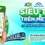 Đi siêu thị online ngay cả khi đang đi Metro