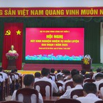 Cảnh sát biển Vùng 3 rút kinh nghiệm công tác huấn luyện giai đoạn 1 năm 2025