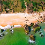 'Kỳ quan đá' có một không hai bên bờ biển ở Quảng Trị