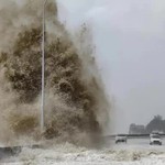 Thượng Hải, Trung Quốc sơ tán hơn 280.000 người do bão Comay