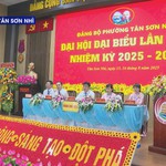 Đại hội đại biểu Đảng bộ phường Tân Sơn Nhì lần I, nhiệm kỳ 2025-2030