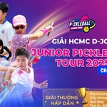 Chờ đợi chặng 3 Giải HCMC D-JOY Junior Pickleball Tour 2025
