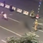 Công an Hà Nội: Xử lý nghiêm 2 thanh niên lao xe vào cảnh sát cơ động bảo vệ buổi hợp luyện A80