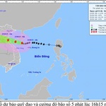 Bão số 5 tiến nhanh về phía Tây, miền Trung khẩn trương ứng phó