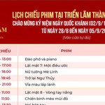 Trình chiếu miễn phí 50 phim Việt tại triển lãm 'Thành tựu đất nước'