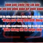 Cảnh giác giả mạo hỗ trợ nhận quà 2/9 qua VNEID để chiếm đoạt tài sản