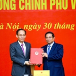 Thủ tướng Phạm Minh Chính trao quyết định giao quyền Bộ trưởng Bộ Ngoại giao