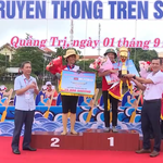 Lễ hội đua - bơi thuyền truyền thống trên sông Kiến Giang 2025