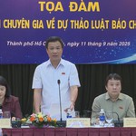 Tọa đàm tham vấn chuyên gia về dự thảo Luật Báo chí