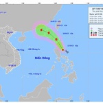 Dự báo vùng ảnh hưởng nặng nhất của bão số 8 tiềm năng trên Biển Đông