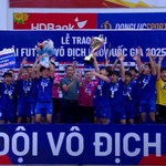 CLB Thái Sơn Bắc bảo vệ thành công danh hiệu Futsal U20 quốc gia
