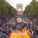 Paris ngập tràn màu sắc trong lễ hội Lego