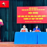 Tổ ĐBQH đơn vị số 4 tiếp xúc cử tri trước Kỳ họp thứ 10, Quốc hội khóa XV