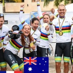 Tuyển xe đạp Úc bảo vệ thành công chức vô địch thế giới