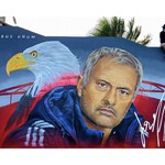 Tranh tường tôn vinh Jose Mourinho tại Bồ Đào Nha