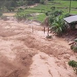 Cảnh báo lũ quét, sạt lở, sụt lún do mưa lớn ở Bắc Bộ và Bắc Trung Bộ.
