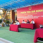 Phường Bình Dương với phiên tòa giả định tuyên truyền pháp luật cho học sinh