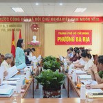 Kiểm tra, giám sát công tác chuẩn bị bầu cử tại phường Bà Rịa