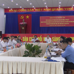 Giám sát việc vận hành chính quyền địa phương 2 cấp và công tác chuẩn bị bầu cử tại xã Thường Tân