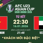 Trực tiếp U23 Việt Nam - U23 UAE