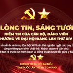 Vững lòng tin, sáng tương lai:
Niềm tin của cán bộ, Đảng viên
hướng về Đại hội Đảng lần thứ XIV