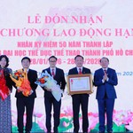 Trường Đại học Thể dục Thể thao TP. Hồ Chí Minh kỷ niệm 50 năm thành lập