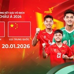 Link trực tiếp U23 Việt Nam - U23 Trung Quốc