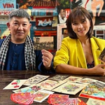 Tấm thiệp Tết tròn 100 năm và thiệp xuân Bính Ngọ xưa