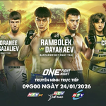 ONE Fight Night 39: Đại chiến Thái Lan – Nga khuấy đảo sàn đấu Lumpinee