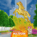 Đường hoa Nguyễn Huệ: Lộ diện "linh vật" Tết Bính Ngọ 2026