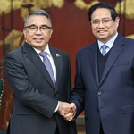 Thủ tướng Phạm Minh Chính tiếp Đại sứ Philippines