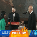 Phó Tổng thống Venezuela Delcy Rodríguez tuyên thệ nhậm chức Tổng thống lâm thời