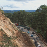 Cấm lưu thông đèo Prenn 6 ngày để khắc phục sạt lở