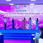 TP. Hồ Chí Minh triển khai Đề án hỗ trợ phụ nữ khởi nghiệp giai đoạn 2026 - 2035