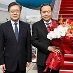Chủ tịch Quốc hội Trần Thanh Mẫn bắt đầu thăm chính thức Trung Quốc