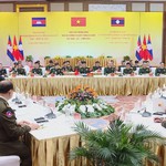 Củng cố quan hệ hữu nghị, hợp tác quốc phòng Việt Nam - Lào - Campuchia
