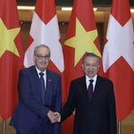 Tổng Bí thư, Chủ tịch nước Tô Lâm hội đàm với Tổng thống Thụy Sĩ Guy Parmelin