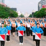 3.070 người trẻ cùng cất vang "Lên đàng", xác lập kỷ lục Việt Nam