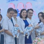 Bệnh viện Đại học Phenikaa thực hiện thành công ca sinh ba đặc biệt