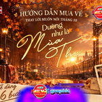 NewZgraphic: Hướng dẫn mua vé "Thay lời muốn nói tháng 10 - Dường như là mùa thu"