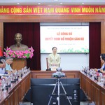Bộ VHTTDL công bố và trao các quyết định bổ nhiệm cán bộ