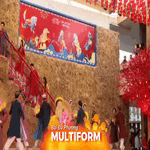 Độc đáo linh vật ngựa khổng lồ tại lễ hội Tết Việt TP. Hồ Chí Minh