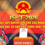 Phát huy quyền làm chủ của nhân dân thông qua bầu cử dân chủ, công khai, minh bạch