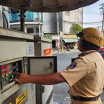 CSGT TP Hồ Chí Minh đồng loạt ra quân bảo đảm an toàn giao thông dịp Tết Bính Ngọ